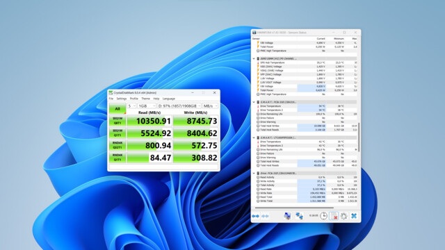 تست سرعت درایو SSD