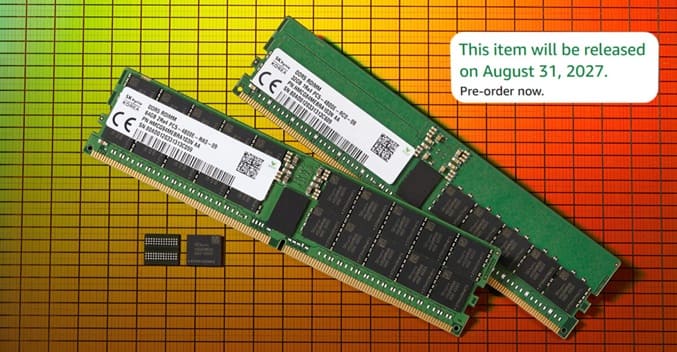 کمبود عرضه DRAM و حافظه تا سال ۲۰۲۸ ادامه دارد