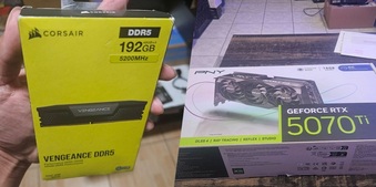 معاوضه نابرابر رم ۱۹۲ گیگابایتی با RTX 5070 Ti