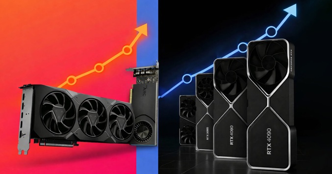 افزایش قیمت کارت گرافیک AMD و انویدیا در سال 2026 