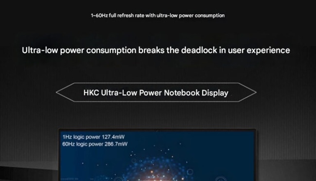 نمایشگر کم مصرف HKC