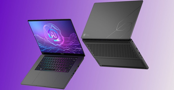 معرفی لپ‌تاپ MSI Stealth 16 AI+ با گرافیک RTX 50 و پردازنده Panther Lake