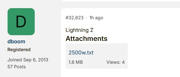 فایل بایوس Lightning z