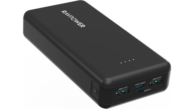 پاوربانک راوپاور مدل RP-PB1216 با ظرفیت 20000mAh