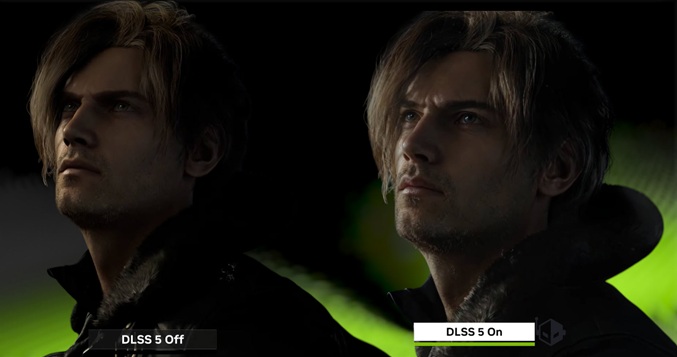 مقایسه DLSS 5 روشن و خاموش