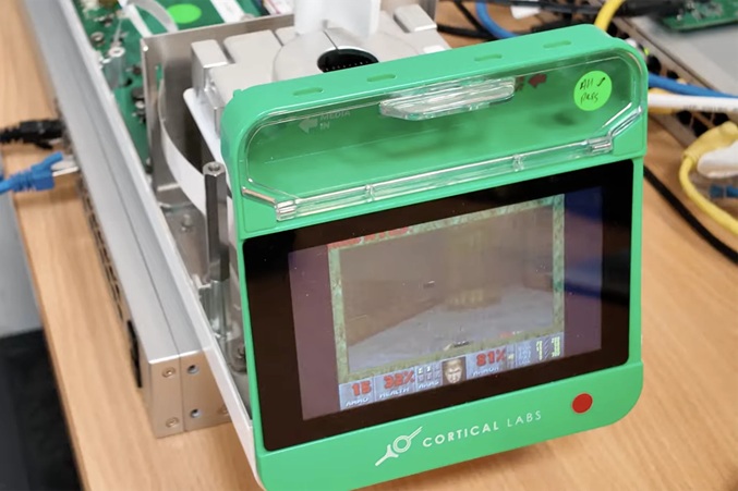 کامپیوتر ۳۵ هزار دلاری با نورون‌های زنده انسانی که بازی Doom را اجرا می‌کند!