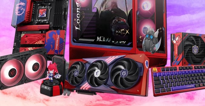 قطعات گیمینگ سری MSI MLG با طراحی مانگا در ایران عرضه شد