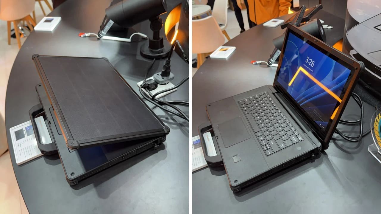 لپ‌تاپ خورشیدی RG14-P