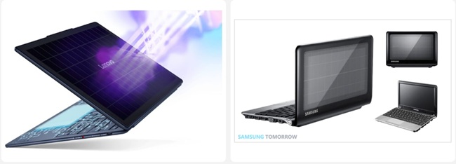 لپتاپ خورشیدی