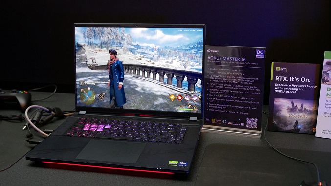 معرفی لپ تاپ AORUS Master 18 گیگابایت
