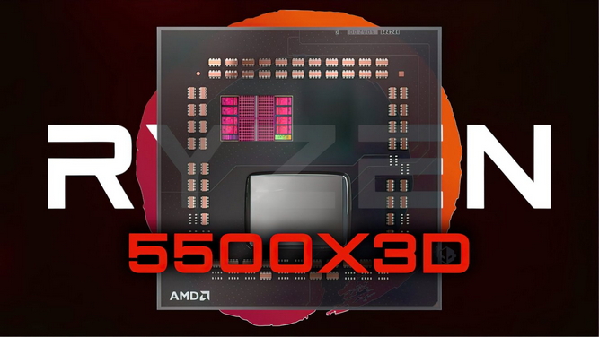 بنچمارک Ryzen 5 5500X3D