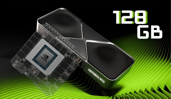 RTX 5090  با حافظه 128 گیگابایتی