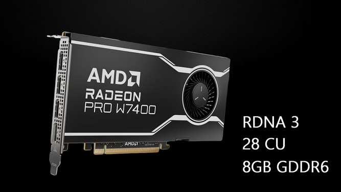 کارت گرافیک Radeon PRO W7400 