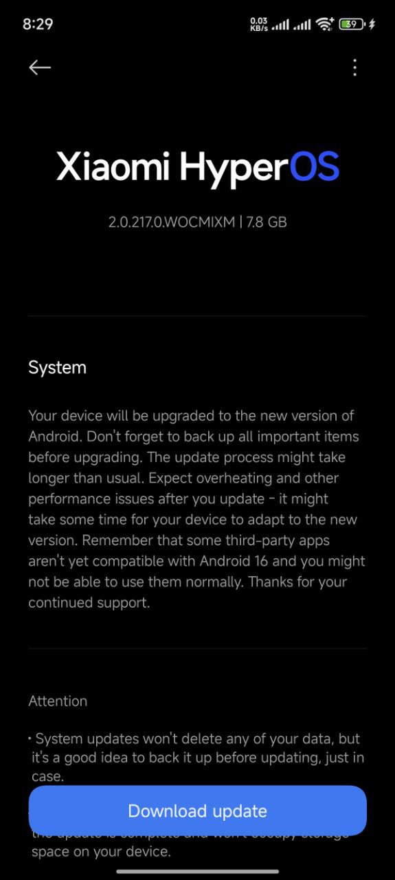 تاریخ انتشار نسخه HyperOS 2.3