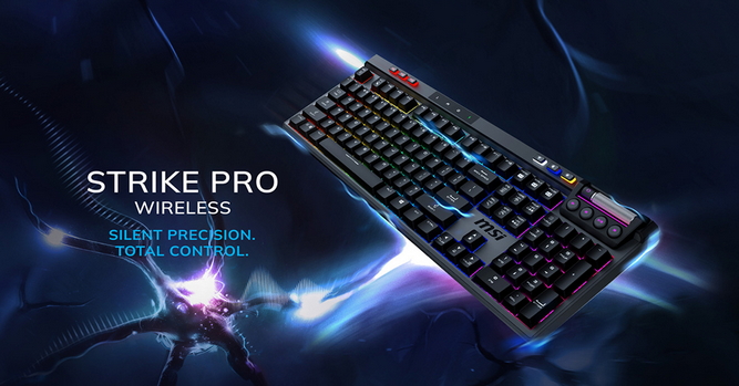 کیبورد STRIKE PRO WIRELESS 