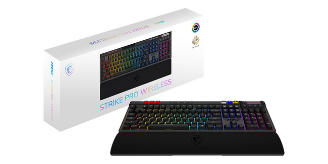 مشخصات  کیبورد STRIKE PRO WIRELESS
