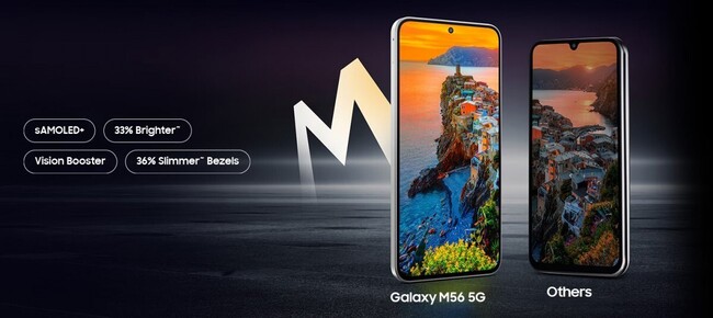 گوشی Galaxy m56 مشخصات