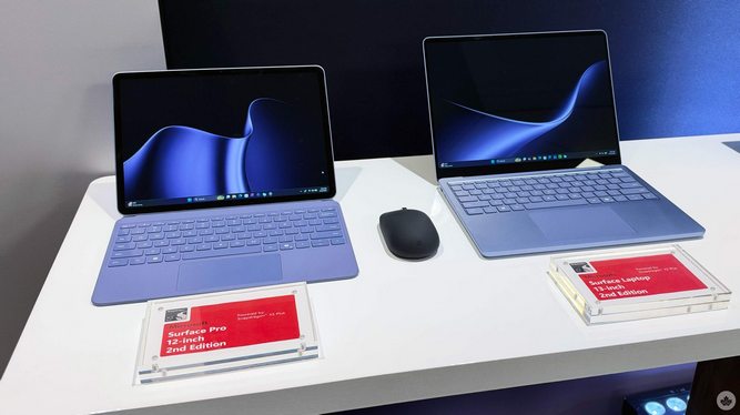Surface Pro و Surface Laptop 
