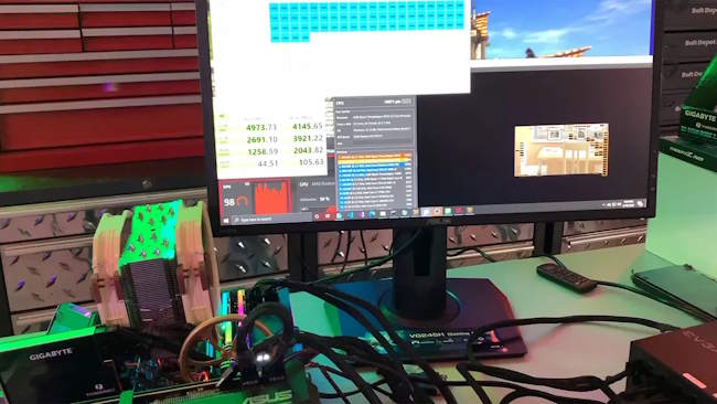 دمای سیستم با کولر موتور استرلینگ