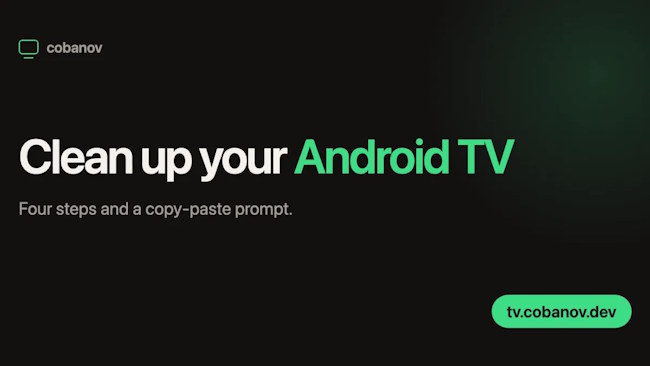 افزایش سرعت Android TV