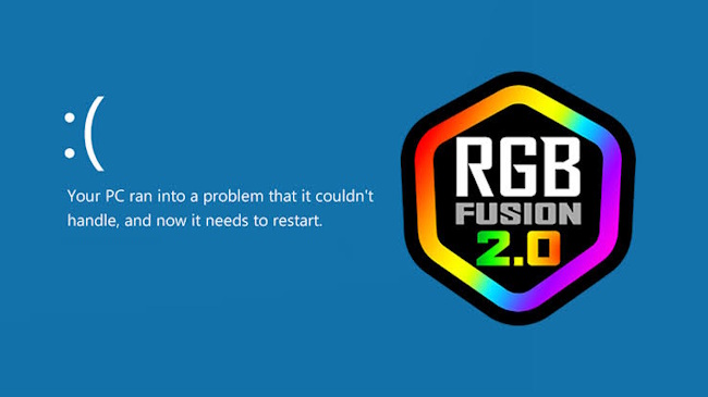 کرش کردن RGB ویندوز