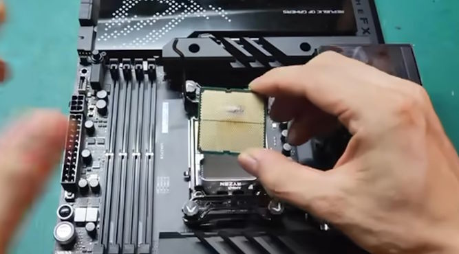 سوختن Ryzen 7 7800X3D