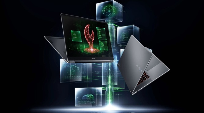 معرفی لپ تاپ Prestige N16 Flip AI+ شرکت MSI