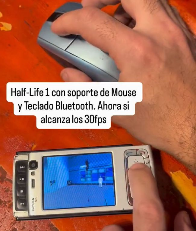 عملکرد مناسب بازی Half-Life روی گوشی نوکیا N95