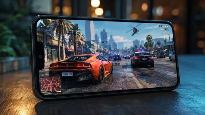 اجرای GTA 5 روی آیفون 17 پرو مکس