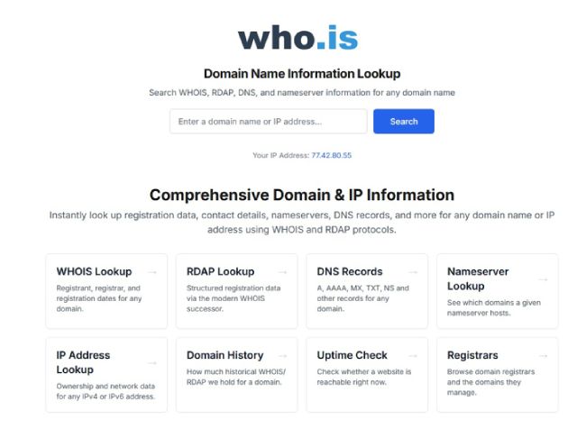 WHOIS چگونه کار می‌کند؟