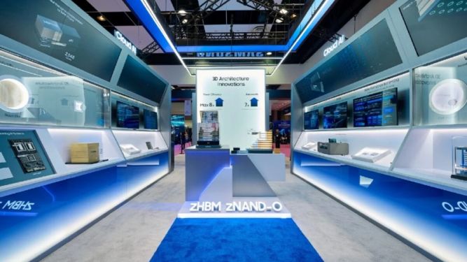 تراشههای حافظه zHBM سامسونگ