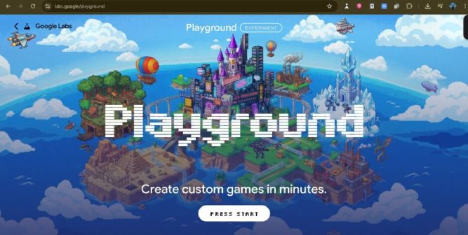 پلتفرم Playground گوگل