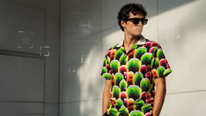 پیراهن Digital Camouflage