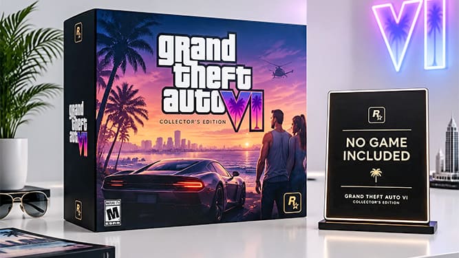 باکس کلکسیونی GTA VI از راه رسید
