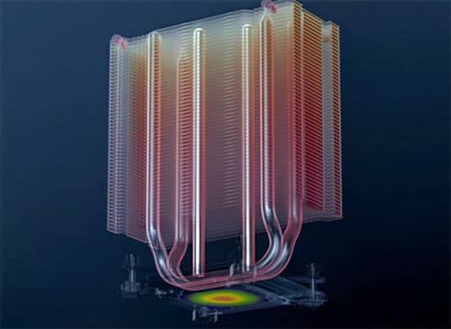 V4 Alpha 3DHP؛ ایدهای متفاوت در یک کولر با دو هیتپایپ