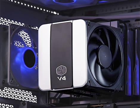 خنک کننده Cooler Master V4 Alpha 3DHP Black