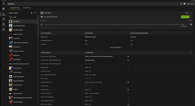 Nvidia App