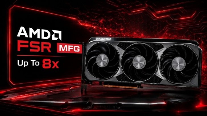 دیده شدن فنانوری MFG 8x در درایورهای Radeon