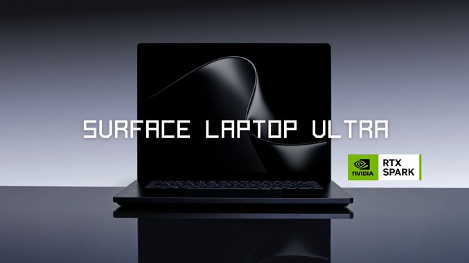 بنجمارک Surface Laptop Ultra با RTX Spark