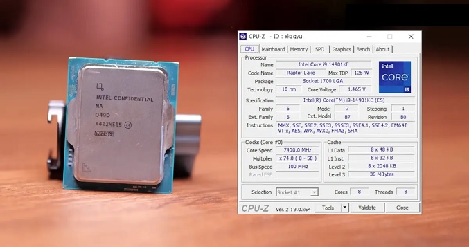 Core i9-14901KE پردازنده