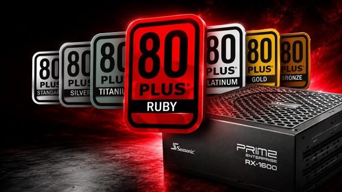 پاور Prime Enterprise RX-1600 با گواهی 80Plus Ruby