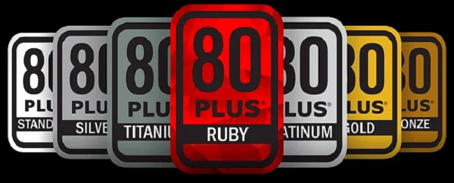 گواهینامه 80Plus Ruby