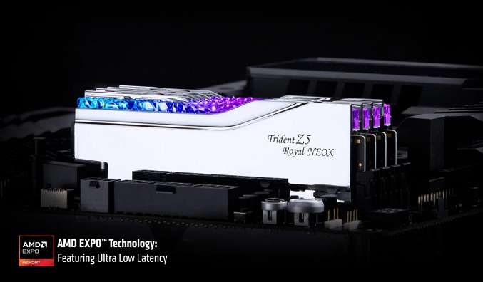 ماژول‌های Trident Z5 Royal NeoX با پروفایل حافظه AMD EXPO ULL