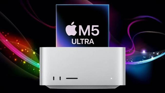 ​  تراشه M5 Ultraدر کنار Mac Studio