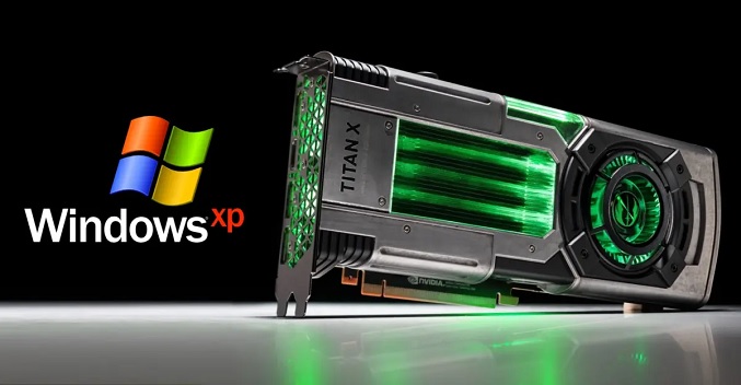 درایور کارت گرافیک TITAN X بالاخره برای ویندوز XP منتشر شد