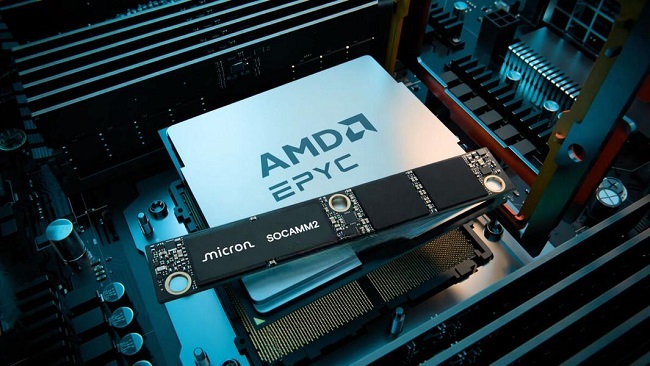 پردازندههای Epyc با ماژول رم SOCAMM2