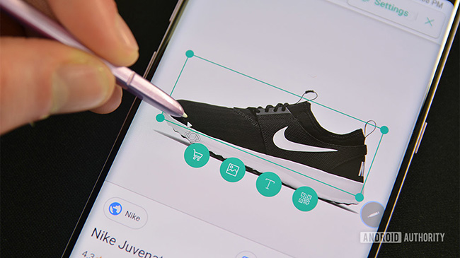 تنظیمات قلم سامسونگ Bixby Vision S-Pen