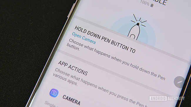 باز کردن برنامهها از راه دور  Hold Button Open App S-Pen