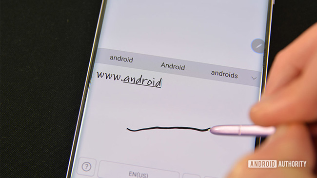 استفاده از قلم اس پن