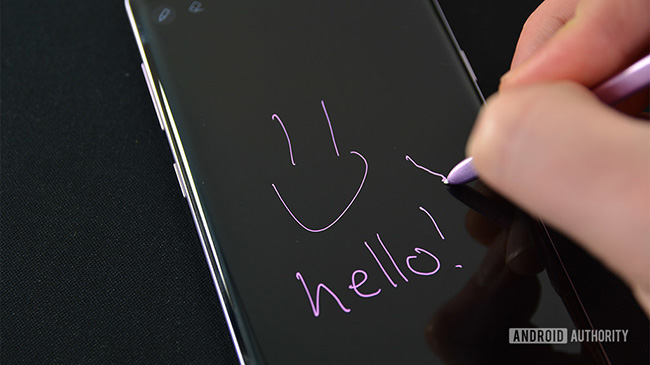 استفاده از قلم اس پن Samsung S Pen Screen Off Memo